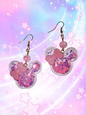 inspired Glam Minnie earrings🌸